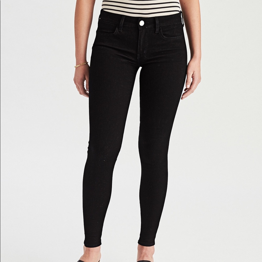 American Eagle black jegging